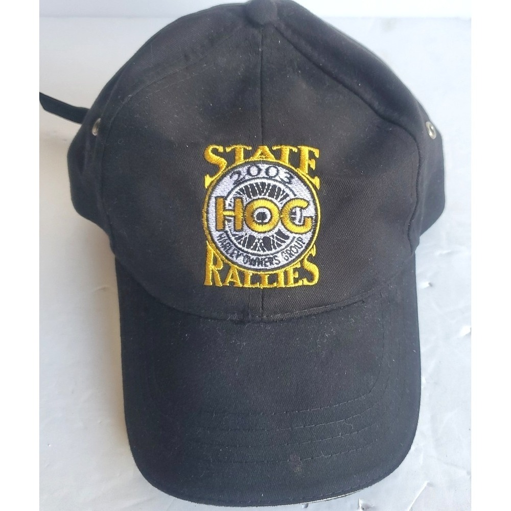 Alaska HARLEY DAVIDSON HOG OWNERS GROUP BASEBALL CAP HAT‎ Fairbanks Head Shots